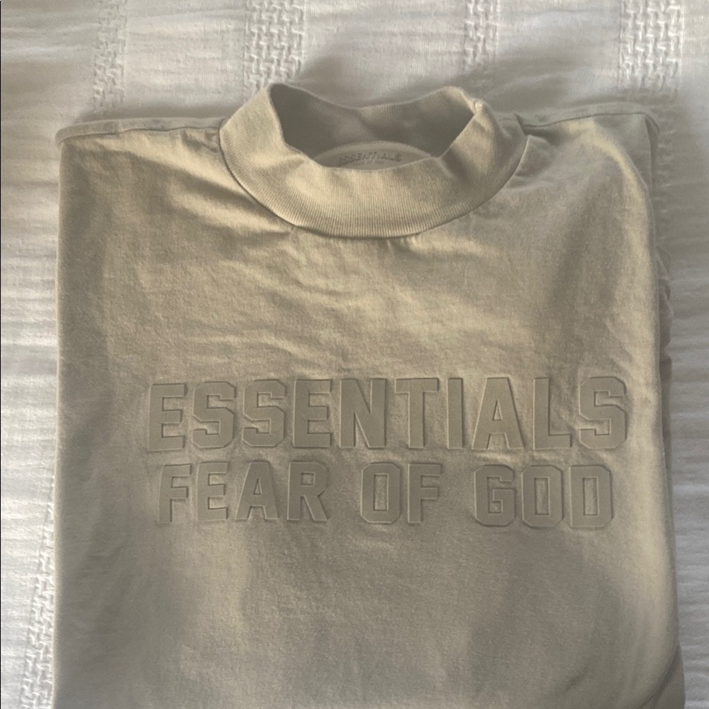 Essentials Fear of God -Men's Sweater - Cream